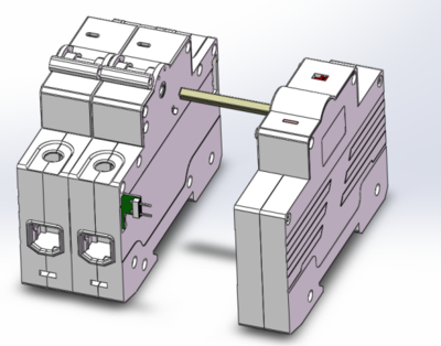 光伏并网断路器附件