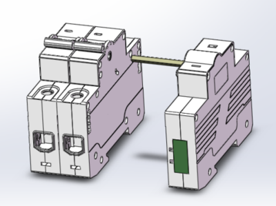 微型断路器远程控制附件
